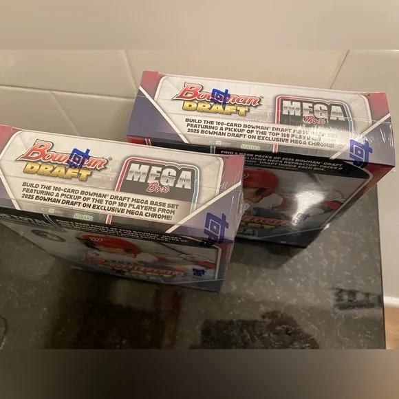🏟️2025 Topps MLB Bowman Draft Baseball Trading Card Bundle (2 Mega Boxes)⚾️NEW - Picture 7 of 15